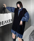 Knit Switch Denim Dress